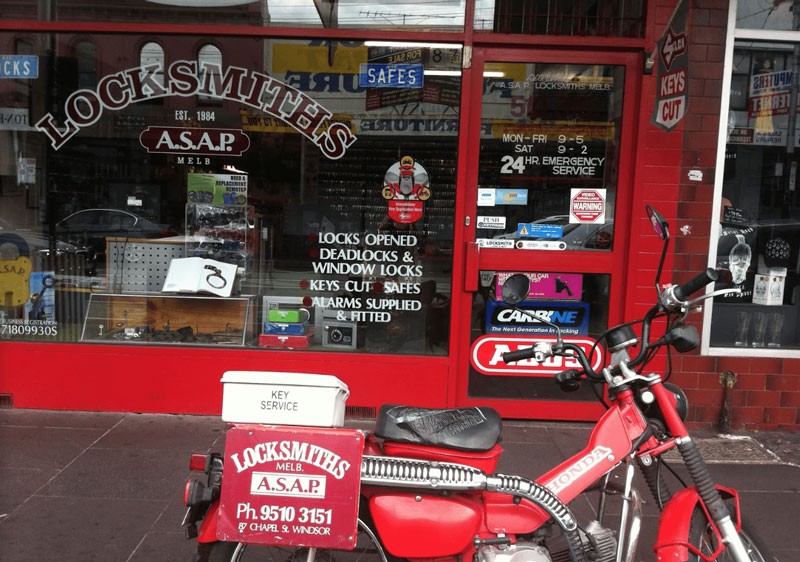 ASAP Locksmiths shop front