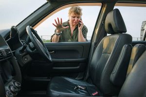 Car keys locked inside vehicle